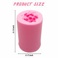 Caregene Christmas Tree Candle Silicone Mold Pine Tree Shape for Candle Making