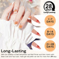 ZODIAL Gel Base & Top Coat Set 0.51oz No Wipe High Glossy Finish 2Pcs