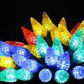 Veeydrut Solar String Lights 2 Pack 50 LED 23FT Waterproof Multicolor Outdoor