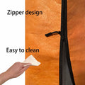 ZDH BBQ Blanket Meat Resting Bag 21in Yellow Reusable Foldable Washable