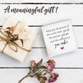 4"x4" Natural Pine Wood Plaque - Inspirational Rustic Home & Office Decor
