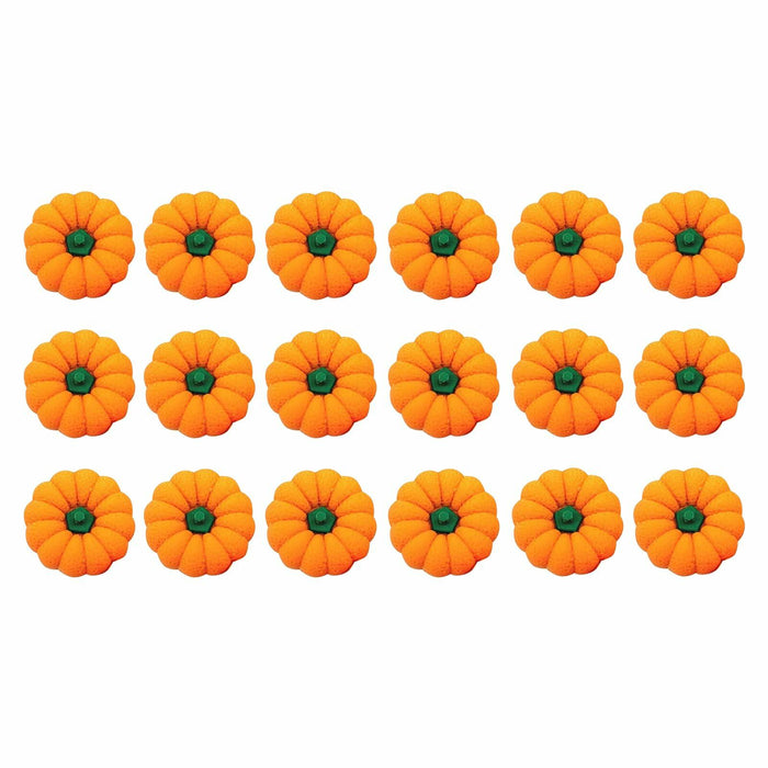 RUIFUU 18Pcs Halloween Pumpkin Erasers Bulk Mini 3D Fall Classroom Prize