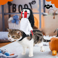 stepsin Dog Halloween Ghost Riding Saddle Costume Female Ghost Size S-M