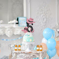 Cowboy 5th Birthday Cake Topper Western Party Decorations for Boys & Girls