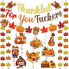 Yavxzvbw Thankful for You Banner Fall Leaves Garland Orange Thanksgiving