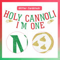 Sursurprise Holy Cannoli 1st Birthday Banner Italian Food Theme 1 Year Old
