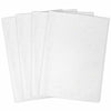 MR FIVE White Glitter Tissue Paper 14x20in 100 Sheets White Sparkle