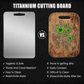 GAUDORA Titanium Cutting Board Non Slip Dishwasher Safe 14x10 in