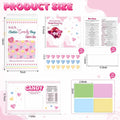 Sadnyy DIY Emotional Support Candy Bags 24 Count Positive Affirmation Kit
