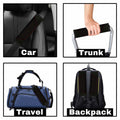 MVJAA Carbon Fiber Leather Seat Belt Covers, Thickening Pad, 2 Pack Black