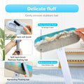Generic Pet Hair Remover Glove 4-in-1 Brush 17in Handle Black Ergonomic Grip