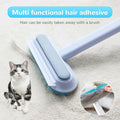 Generic Pet Hair Remover Glove 4-in-1 Brush 17in Handle Black Ergonomic Grip