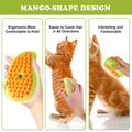 MCEG Pet Steam Brush for Cats & Dogs Shedding Indoor Grooming Tool
