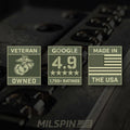 Milspin Glock Slide Back Plate American Flag CNC Stainless G43 G43X G48