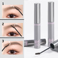 VEECCI Waterproof Eyebrow Gel Mascara Brown Smudge-Proof Long-Wear Makeup