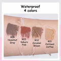 VEECCI Waterproof Eyebrow Gel Mascara Brown Smudge-Proof Long-Wear Makeup
