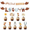 36PCS My First Rodeo Boy Birthday Decorations Baby Shower Party Supplies