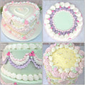 ICNYEKl Hemp Rope Fondant Mold Bohemian Tassel Silicone Cake Baking Decor