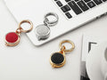 AirTag Case with Keychain Sparkly Diamond Bling Shockproof Cover Red-Steel