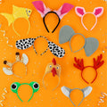 TopTie Dalmatian Plush Headband Ear Horn Hair Hoop Kids & Adults Party