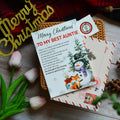 BlinkWishes Christmas Card for Aunt with Envelope & Seal | Xmas Gift