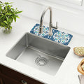 Kitchen Sink Splash Guard 14.7" Faucet Mat Water Absorbent Foldable Washable