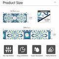 Kitchen Sink Splash Guard 14.7" Faucet Mat Water Absorbent Foldable Washable