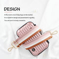 Youteer Adjustable Handbag Strap Wide Replacement Shoulder Crossbody Pink