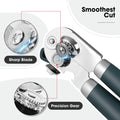 Beneno Manual Can Opener Heavy Duty Carbon Steel Sharp Blade Green