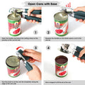 Beneno Manual Can Opener Heavy Duty Carbon Steel Sharp Blade Green