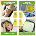 Kid Ice Packs 4PCS Pineapple Gel Reusable Boo Boo Cold Pack Head Shoulders Feet