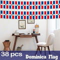 Netherlands String Flag Banner 38 Mini Dutch Flags 42ft Party Decor