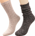 3 Pairs Women Winter Knee High Boot Socks Cable Knit Size 5-11