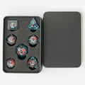 Maywin Dungeons & Dragons Liquid Core Dragon Eye Polyhedral Dice Set
