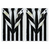 Jiudungs Halloween Kitchen Towels Set of 2 Black White Stripe 18x26 Inch