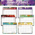 XISIDO 18-Month Wall Calendar 2025-2026 11x8.5 Flower Julian Dates