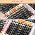 Starryzoom Lash Clusters Book Wispy Flull Volume Spiky Doe-Eye Manga Cluster
