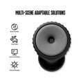 BNU Ear Plugs Noise Cancelling 25-35dB Reusable 2 Pairs S/M/L Black
