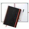 KIIMEO Premium Notebook B5 140 Pages 1 Erasable Page Felt-tip Pen Included
