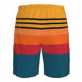 SolAzul Men's Swimming Trunks Funny Beach Board Shorts Quick Dry Large