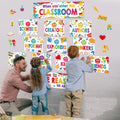 Supervitae 22pcs Motivational Posters Classroom Decor Multi Color Growth Mindset