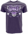 Sacramento Kings NBA Officially Licensed Heathered Team Color T-Shirt Size XXL