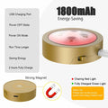 EUIOKUN Picture Lights Rechargeable Wireless Magnetic LED Wall Art Gold 2Pack