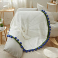 Harfirbe Lily of The Valley Bouquet Blanket Acrylic 39in Home Decor Gift