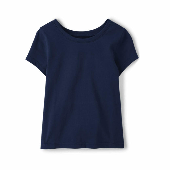 The Children's Place Baby Girls Short Sleeve Letter Print Tee Tidal Size 3T