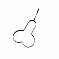 EVKILKJS Funny Egg Fryer Stainless Steel Non-Stick Mold Black Handle