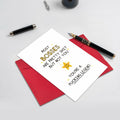 Ogeby Funny Boss Day Card for Him & Her | Humorous Appreciation Gift