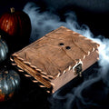 Hocus Pocus Spellbook Leather Journal Gothic Grimoire Book of Spells 7x5