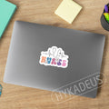 3Pcs Nurse Stickers Nursing Is a Work of Heart Waterproof Vinyl Decals