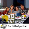 Soccer Blanket Ultra Soft Flannel Throw 80"x60" Bed Couch Sofa All Seasons